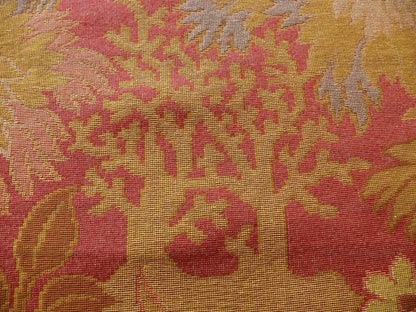 Clarence House Hot Pink Large Floral Lampas 1.2y