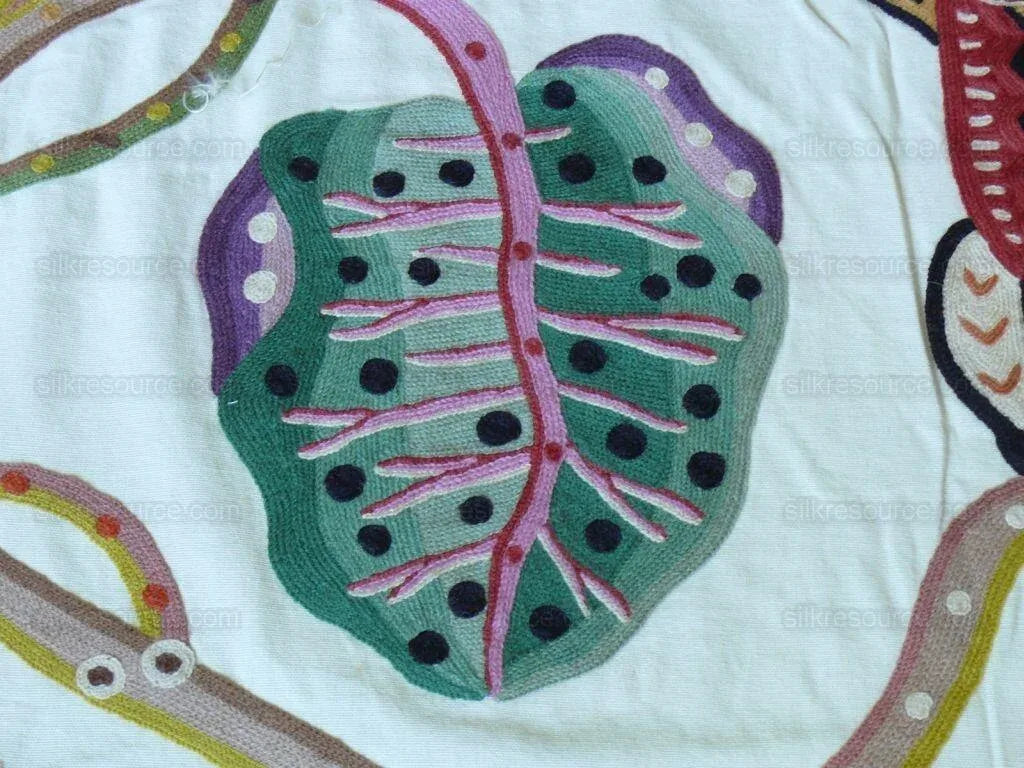 Bty Clarence House Jembala Monkey Jungle Wool Crewel