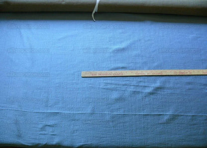 Kravet Silver Blue Wool Silk W/brown Reversible