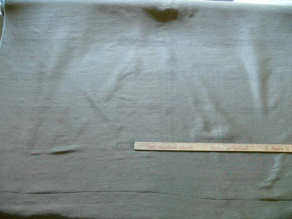 Kravet Silver Blue Wool Silk W/brown Reversible