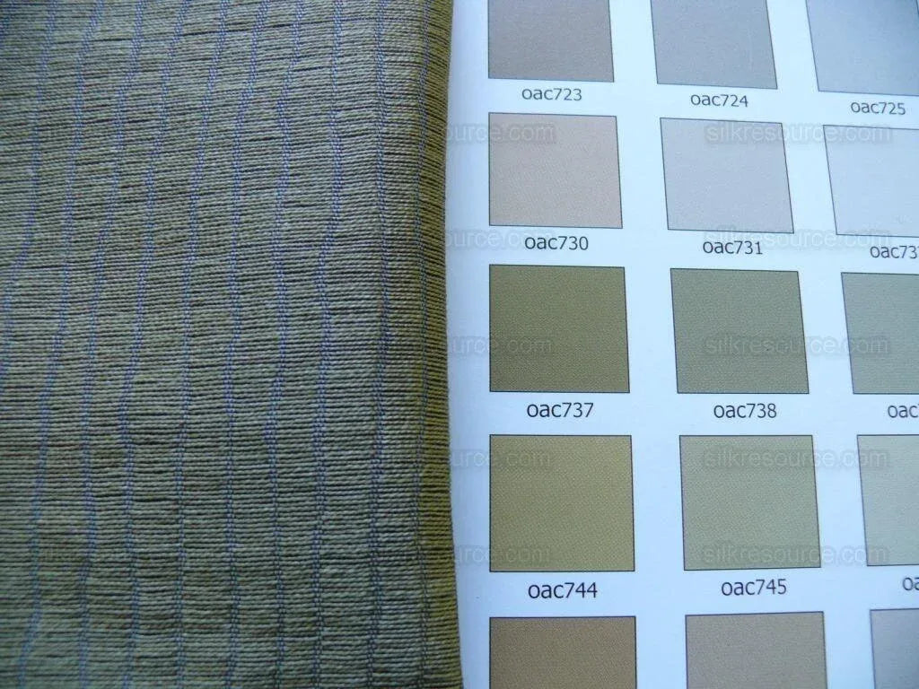 Kravet Silver Blue Wool Silk W/brown Reversible