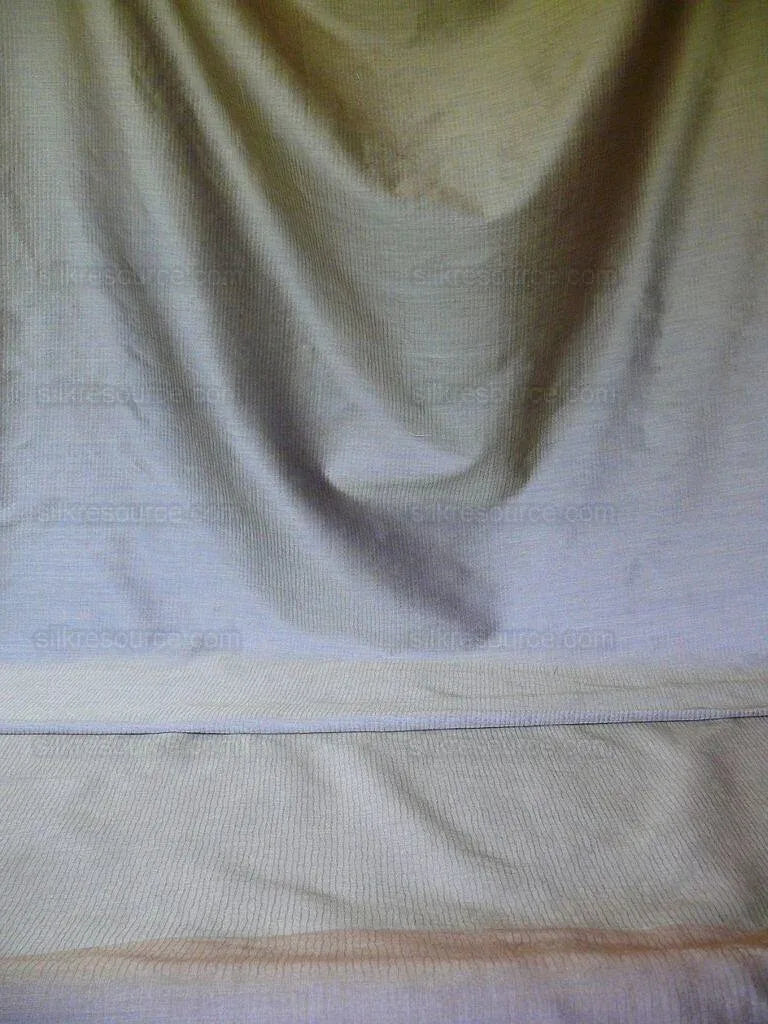 Kravet Silver Blue Wool Silk W/brown Reversible