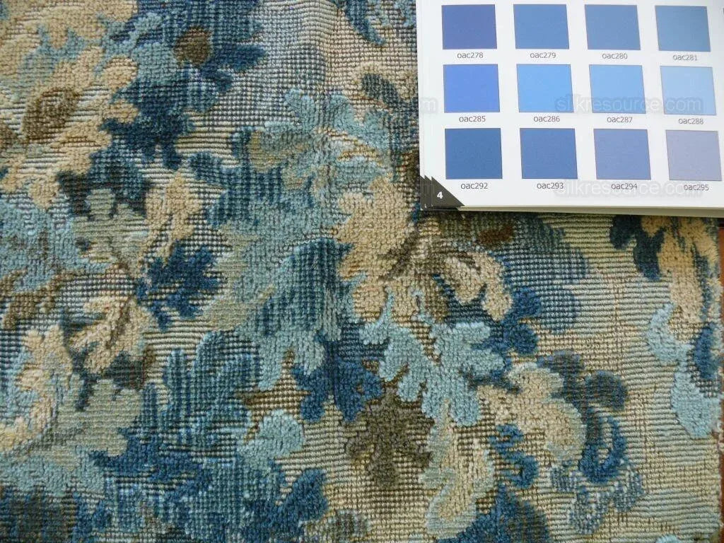 Brunschwig & Fils Great Ming Twilight Linen/cotton Tapestry Bty