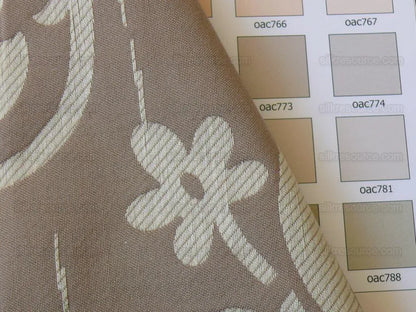 by yard Schumacher "julia" Italy Silk Lampas Ren Baby Green and griege MSRP US300+