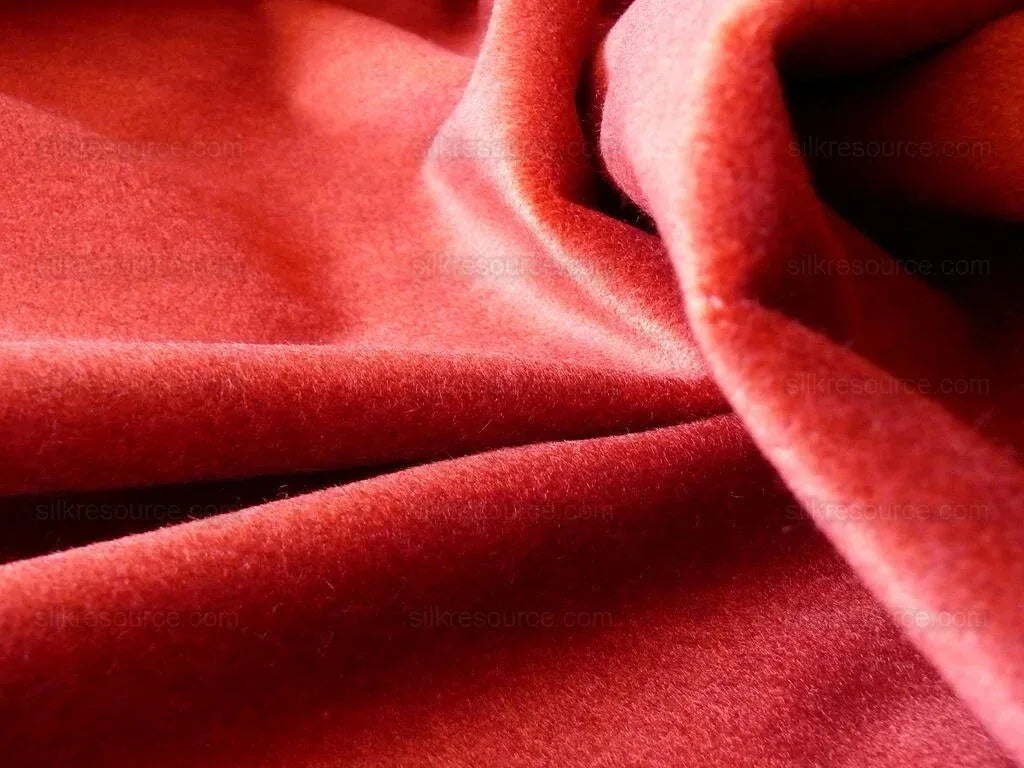 Hiend Tomato Red Mohair 34oz/y! MSRP USD 300+  Bty