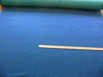 Scalamandre Cross Dye Rich Kelly Green &amp; Deep Blue Cotton Reversible BY Yard