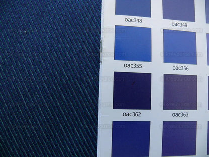 Scalamandre Cross Dye Rich Kelly Green &amp; Deep Blue Cotton Reversible BY Yard