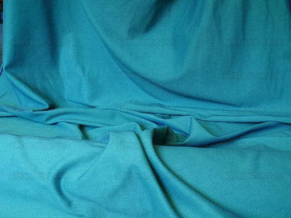 Scalamandre Cross Dye Rich Kelly Green &amp; Deep Blue Cotton Reversible BY Yard