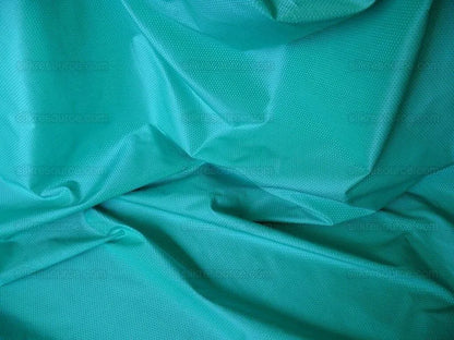 Clarence House Vega Silk Textured Swiss Dot Sea Green Turquoise Sapphire Blue MSRP USD 352/Y