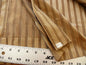Coraggio Textile Fabric 3yard from Italy Highest Quality Silk Stripe Brown Gold Renaissance MSRP USD 300+/yard