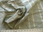 Coraggio Textile Fabric 3yard from Italy Highest Quality Silk Stripe Green Silver Renaissance MSRP USD 300+/yard