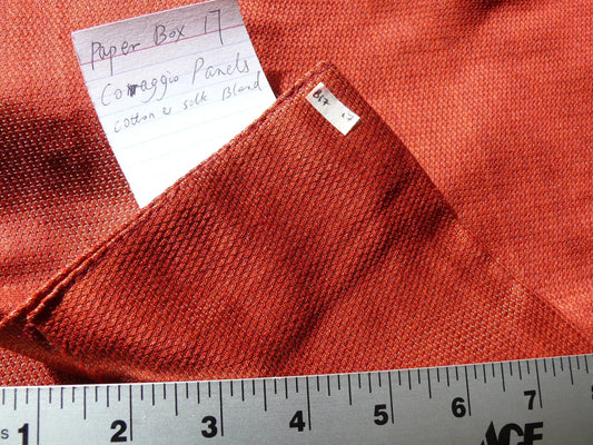 Coraggio Textile Fabric 3yard from Italy Pom Red MSRP USD 300+/yard