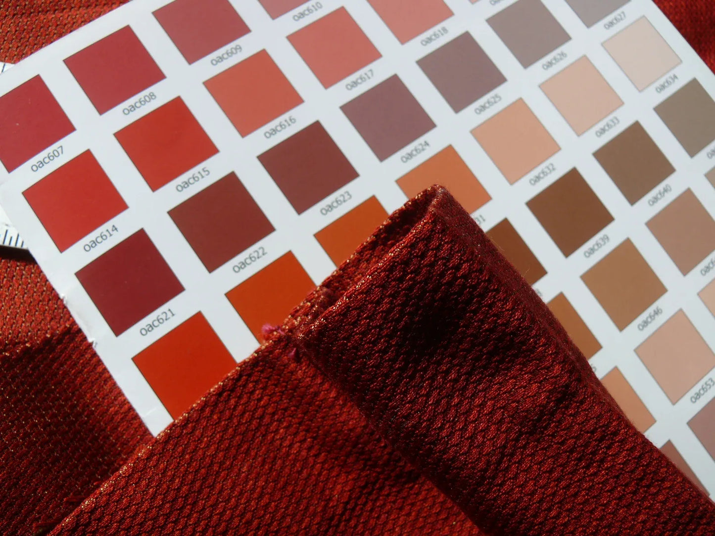 Coraggio Textile Fabric 3yard from Italy Pom Red MSRP USD 300+/yard