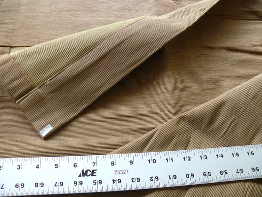 3yard Coraggio Textile from Italy Heavy Silk Ottoman Coffee Brown MSRP USD 300+/yard