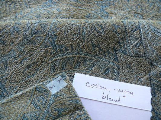 Coraggio Textile Fabric 3 yard Highest Quality from Italy Thick Chenille MSRP USD 300+/yard