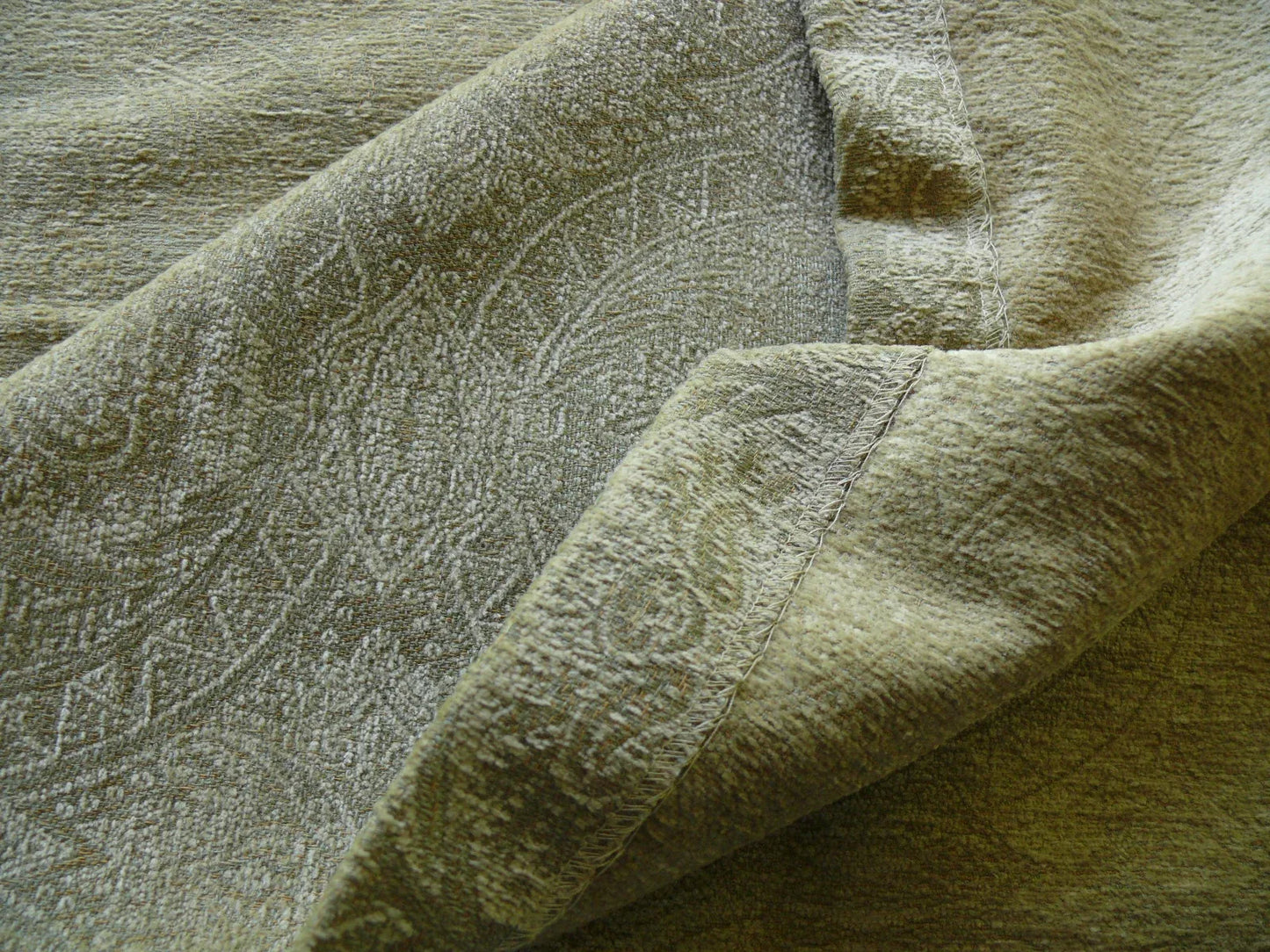Coraggio Textile Fabric 3yard from Italy Highest Quality Thick Chenille MSRP USD 300+/yard