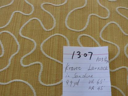 By yard Kravet Larnaca Sunshine Doodle Fabric Calico Corners MSRP USD79.80/y