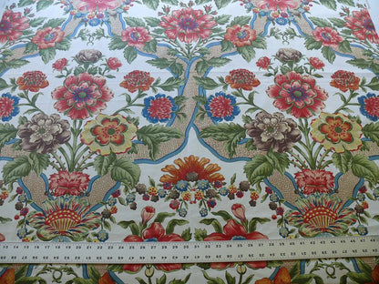 By yard Tassinari and Chatel Louise Marie French Court Print Cotton MSRP USD 424/y