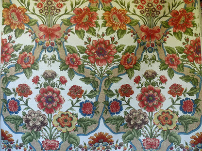 By yard Tassinari and Chatel Louise Marie French Court Print Cotton MSRP USD 424/y