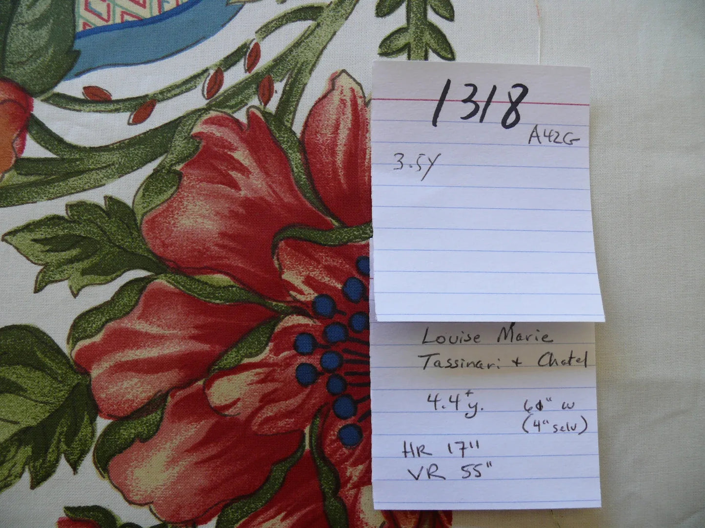 By yard Tassinari and Chatel Louise Marie French Court Print Cotton MSRP USD 424/y