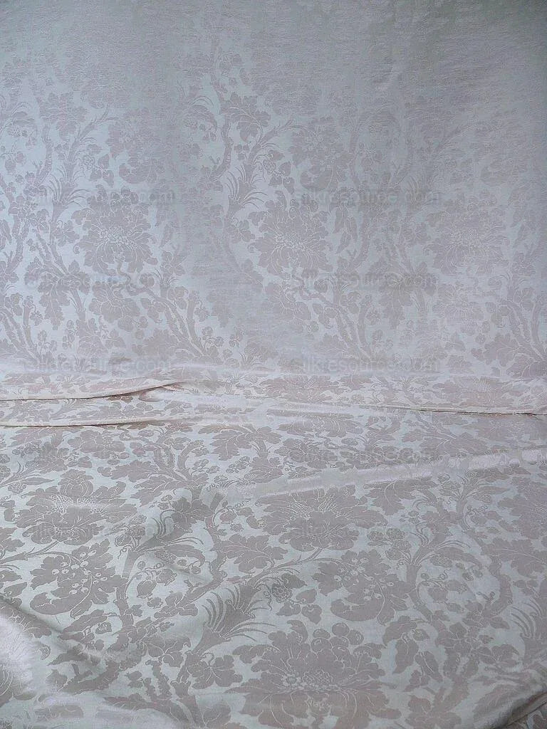 Bty Ralph Lauren Clarissa Damask Camellia Pale Pink Peony Blossom MSRP USD 311/Yard