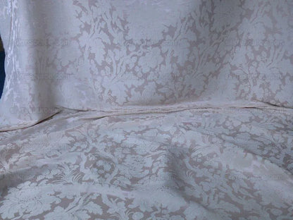 Bty Ralph Lauren Clarissa Damask Camellia Pale Pink Peony Blossom MSRP USD 311/Yard