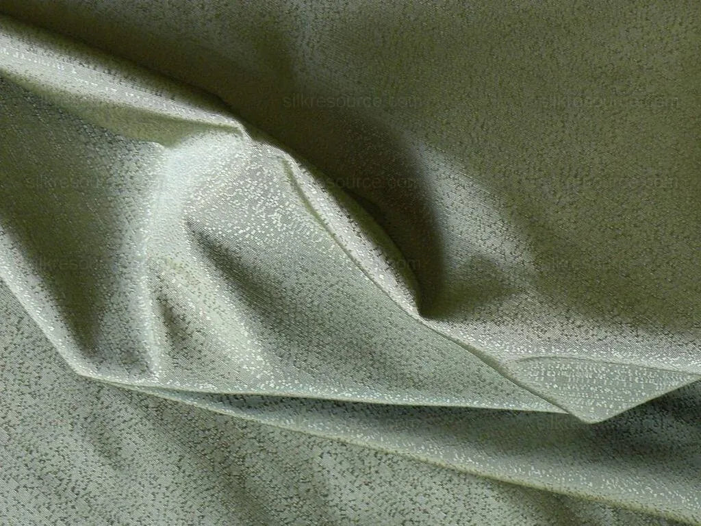 By yard Lee Jofa Staccato Silk Weave Olivet Demure Green Speckled Texture Silk MSRP USD198/y