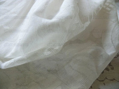 Madras Lace From Scotland Floral Vase Ivory White MSRP USD 100++/Y