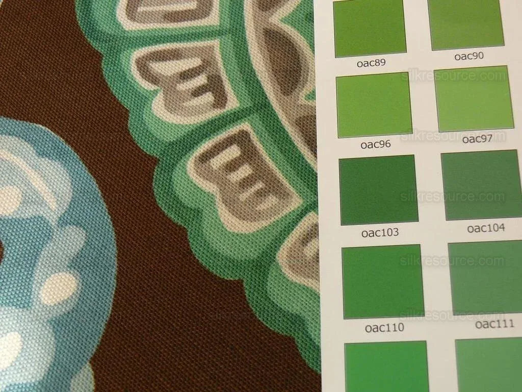 By Yard Clarence House Olana Monkey Tropical Print Linen Brown #1384