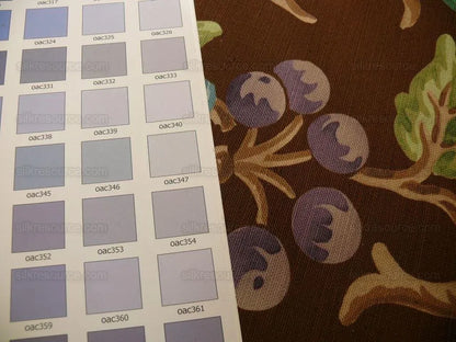 By Yard Clarence House Olana Monkey Tropical Print Linen Brown #1384