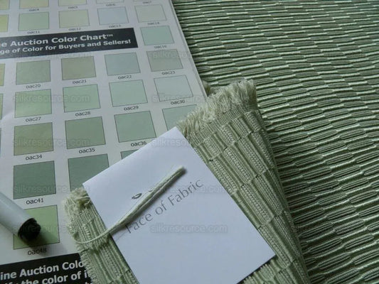 Bty Scalamandre Miele Jade Green Warm Textured Heavy Cotton/poly Blend MSRP USD 110/y