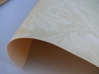 5.5y Single Roll Scalamandre Virtuoso Ivory Wallpaper Renaissance Damask MSRP USD 152