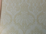 5.5y Single Roll Scalamandre Virtuoso Wheat Wallpaper Renaissance Damask MSRP USD 152