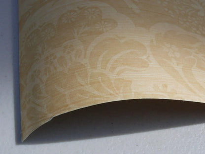 5.5y Single Roll Scalamandre Virtuoso Wheat Wallpaper Renaissance Damask MSRP USD 152