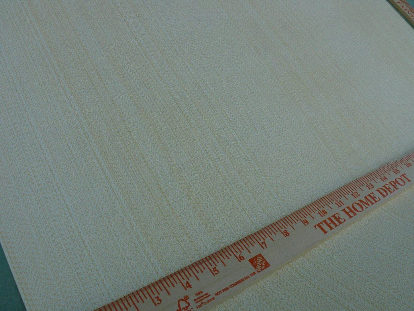 Aria Strie Cornsilk Yellow Light Gold Wallpaper Scalamandre Single Roll 5 Yards MSRP USD 126/single Roll