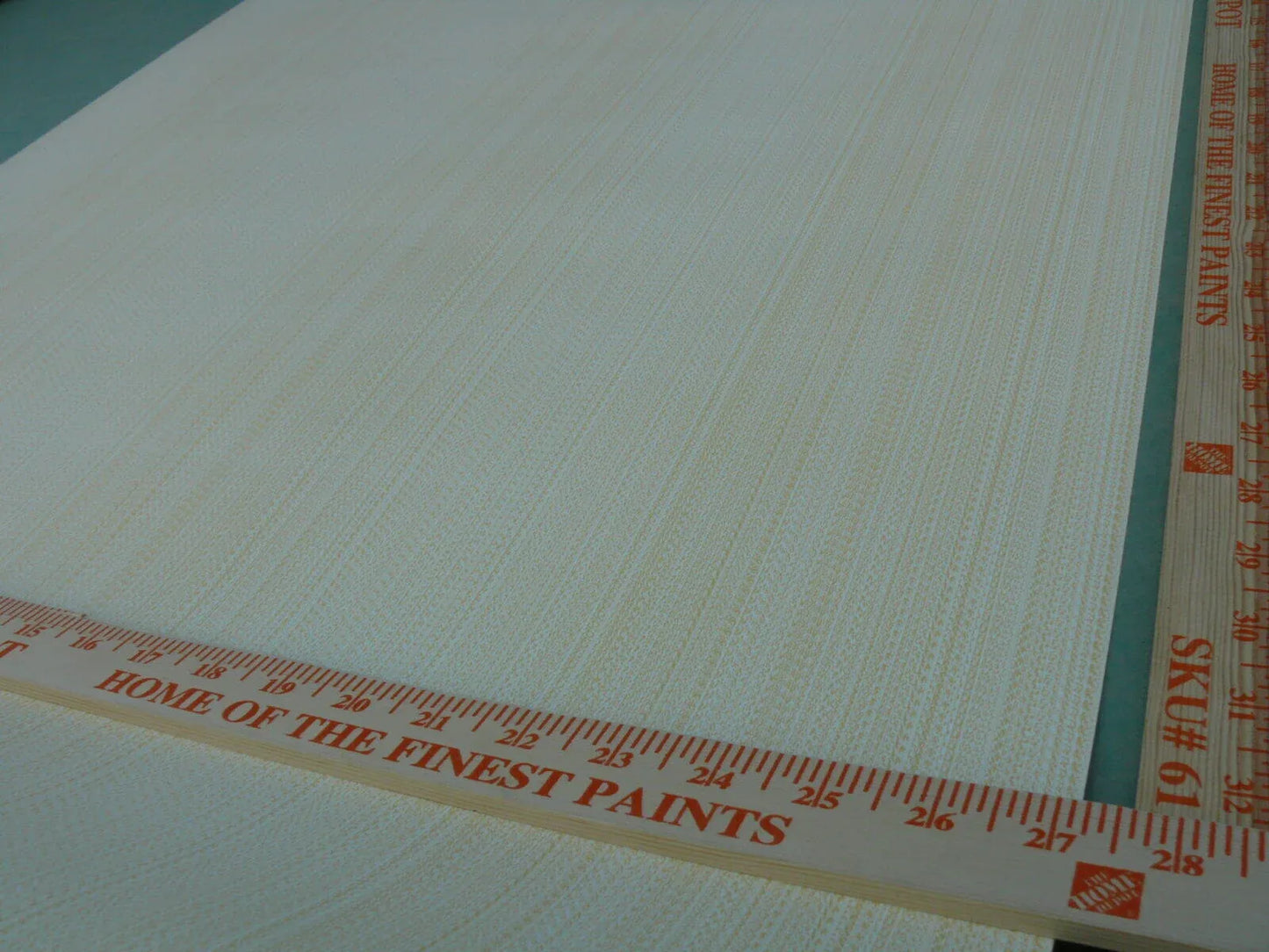 Aria Strie Cornsilk Yellow Light Gold Wallpaper Scalamandre Single Roll 5 Yards MSRP USD 126/single Roll