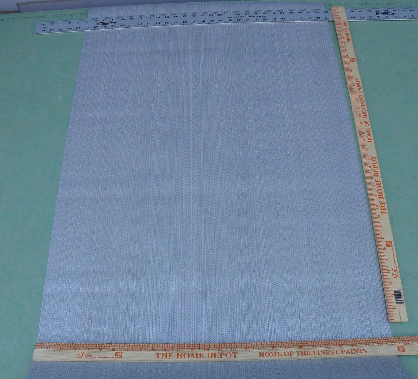 Aria Strie Antique Silver Wallpaper Scalamandre 5 Yards Single Roll MSRP USD 126/single Roll