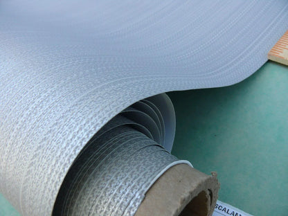 Aria Strie Antique Silver Wallpaper Scalamandre 5 Yards Single Roll MSRP USD 126/single Roll