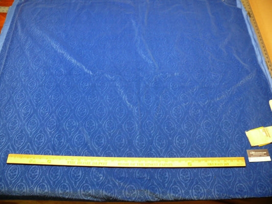 2F Scalamandre Lelievre 2.4YDSx51" GAUFRAGE LOUIS XVI velvet Square MSRP$600+/YD