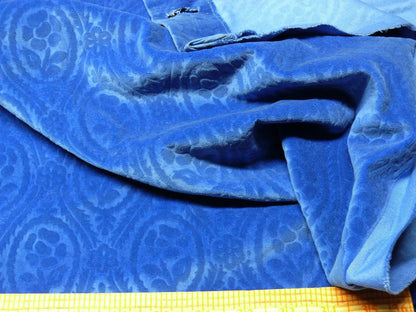 2F Scalamandre Lelievre 2.4YDSx51" GAUFRAGE LOUIS XVI velvet Square MSRP$600+/YD