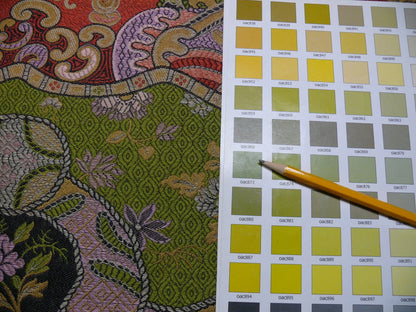 Clarence House Dragon Empress Woven Jacquard Pink Green By Yd MSRP USD 478/Y