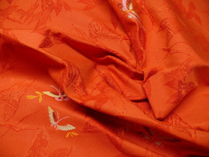 Scalamandre Papilio Coquelicot Butterfly Fil Coup MSRP USD 220/Y