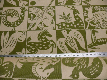 Clarence House "galeazzo" African Animal Epingle Green Lion Deer Dove Bird Hare Horse #1659