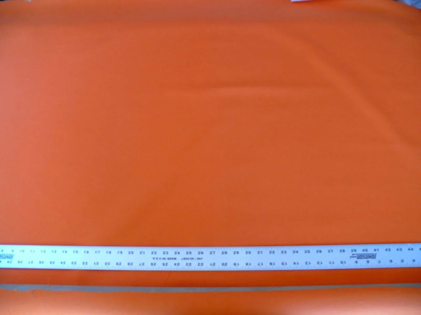 Scalamandre Panarea Arancio Orange Saturated Cotton Heavy MSRP USD 58/Y