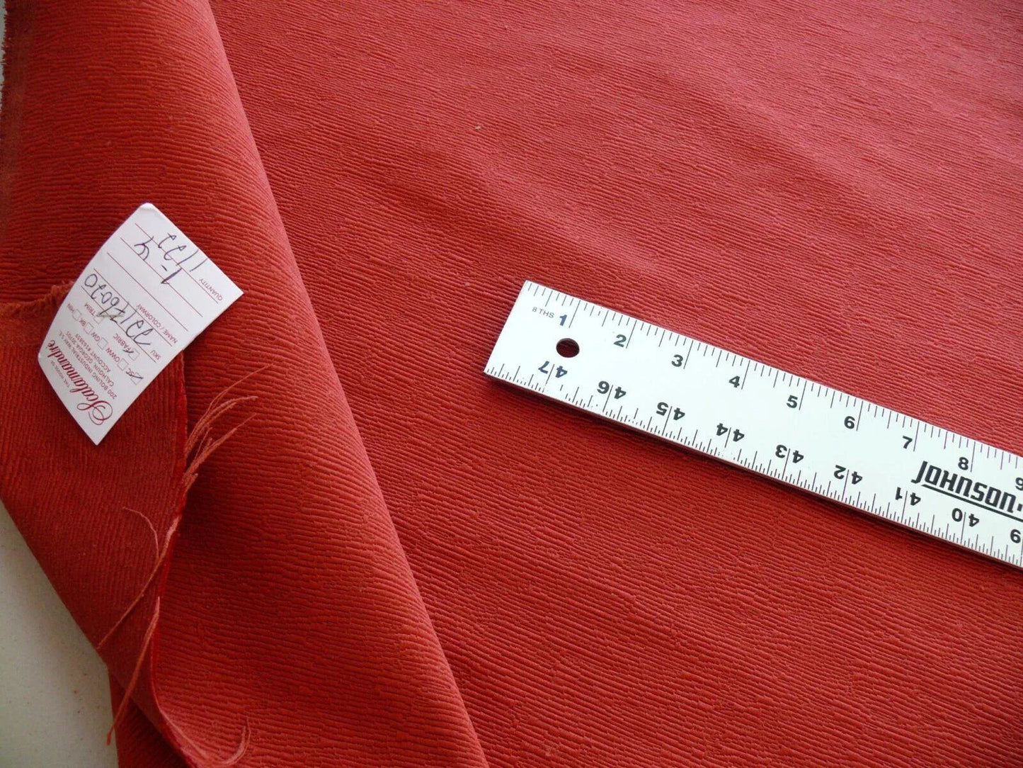 Scalamandre Breeze Coral Deep Pink Texture Heavy Texture MSRP USD 218/Y