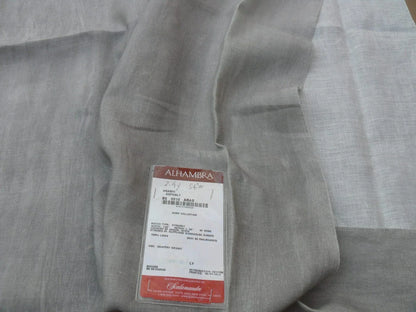 1 Berkbox41 Scalamandre Length Arashi Asphalt Gray  2.4yard 54”w