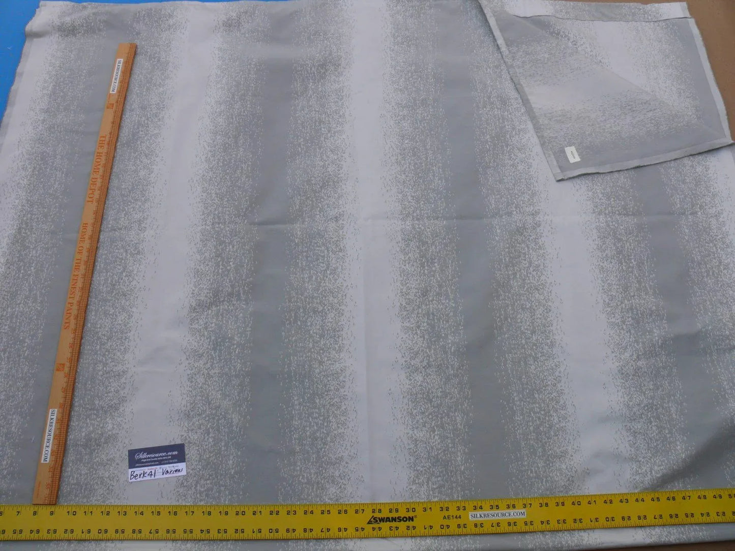 Scalamandre Palazzo Rayure - Silex Gray