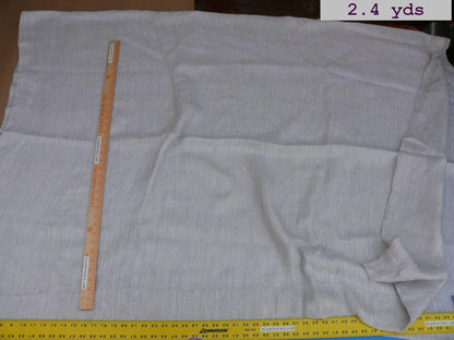 9 Berkbox45 Scalamandre 2.4 Yards Colony "roma" Avana, Linen Wool Blend MSRP USD470/Y