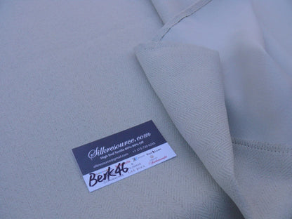 1 Berkbox46 Scalamandre 2.4 Yards "aretha" Off White Woven Design