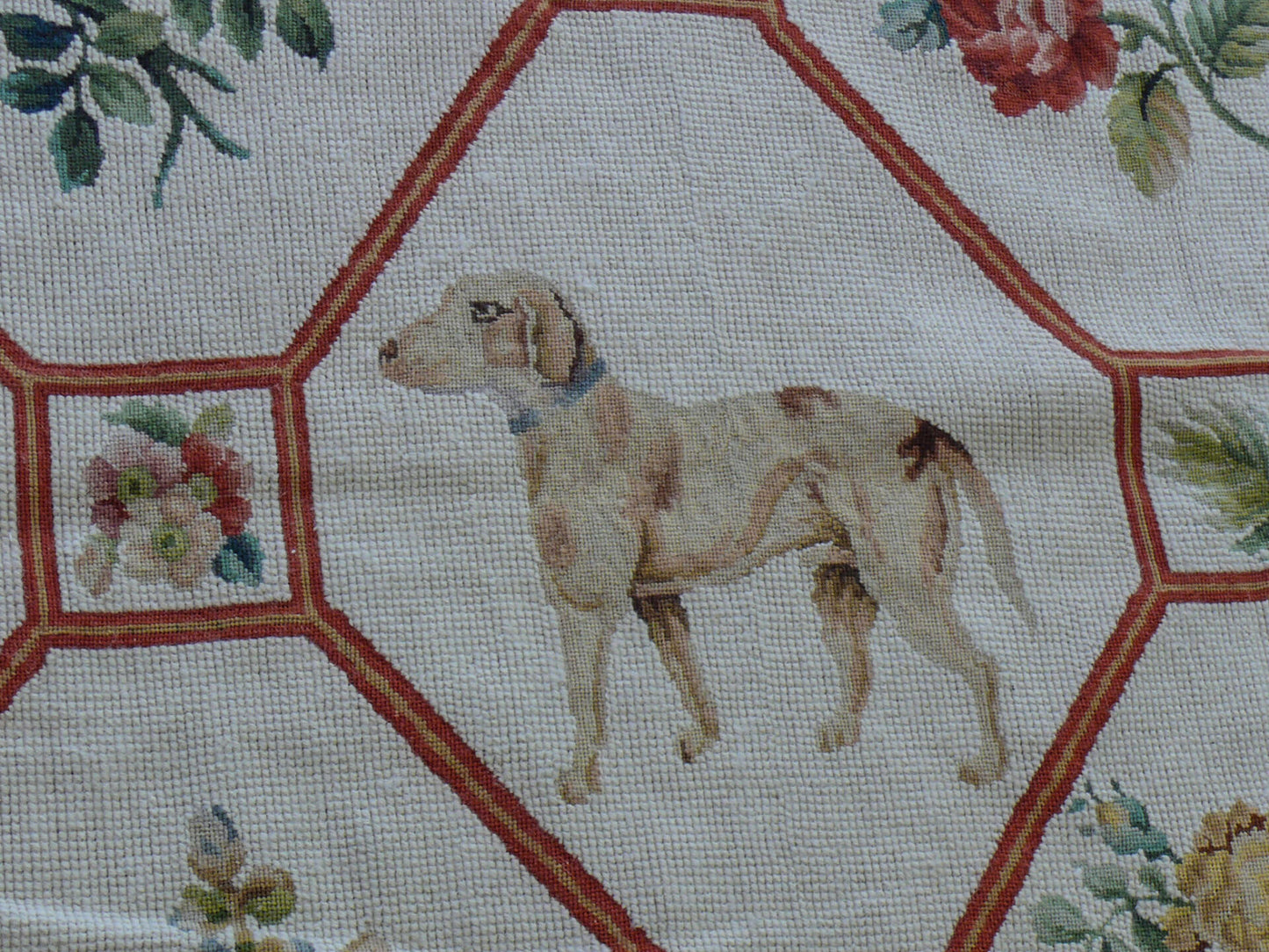 Stark BARENTU SILVER  Diamond Barratta Collection Leopard Deer Bird Flora Zoology 100% Wool 5x9' MSRP USD2300